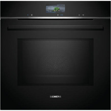 Siemens HM776GKB1 Backofen mit Mikrowelle Pyro schwarz 