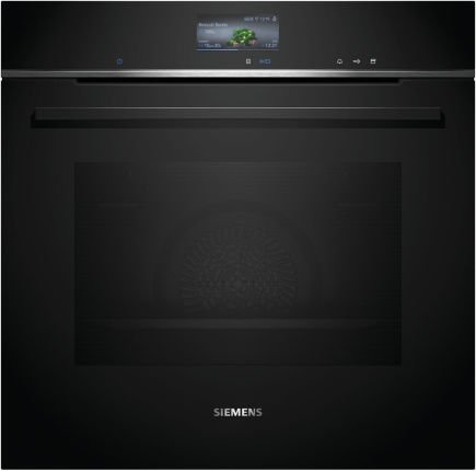 Siemens HS736G3B1 Einbau-Dampfbackofen schwarz EEK:A+