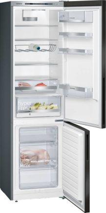 Siemens KG39E8XBA Kühl-Gefrierkombination Blacksteel EEK:B