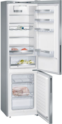 Siemens KG39EAICA Kühl-Gefrierkombination silber EEK:C
