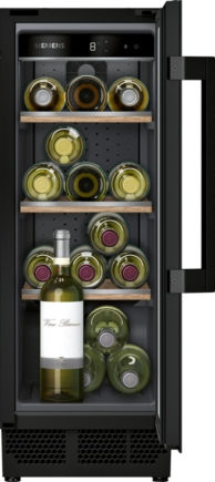 Siemens KU20WVHF0 Weinkühlschrank schwarz EEK:F