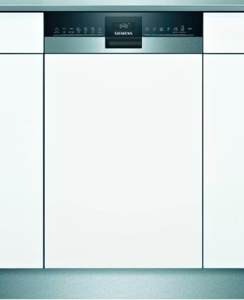 Siemens SR53ES28KE Einbau-Geschirrspüler integrierbar Edelstahl EEK:D