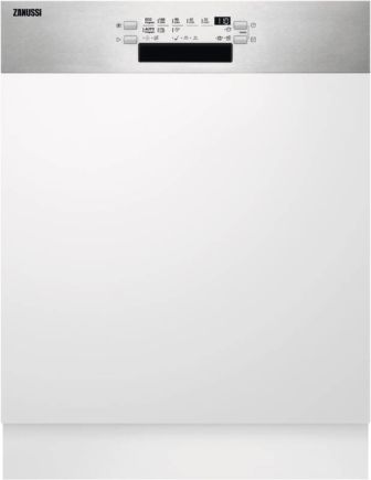 Zanussi ZDSN653X2 Einbau-Geschirrspüler integrierbar Edelstahl EEK:D
