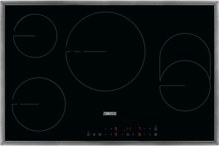 Zanussi ZHRN893X Glaskeramikkochfeld Edelstahl 80cm autark
