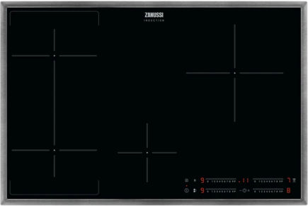 Zanussi ZIFN844X Induktionskochfeld Edelstahlrahmen 80cm autark