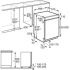AEG FEB52620ZM Einbau-Geschirrspüler integrierbar Edelstahl EEK:E
