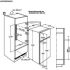 AEG SDB612E1AS Einbau-Kühl-Gefrierkombination 122cm EEK:E