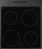 Amica SHC 11509 SM Standherd Glaskeramik schwarz 50cm EEK:A