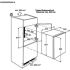 AEG SKB388F1AS Einbau-Kühlschrank Schlepptür EEK:F
