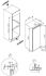 Amica EKSS 361 215 Einbau-Kühlschrank Schlepptür Nische 102cm EEK:E