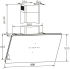 Amica KHF 695 800 S Wandhaube schwarz 80cm EEK:A
