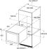 Amica WK 341 200 S Einbau-Weinkühler schwarz EEK:G