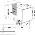Bauknecht B8KI HP42 LCA Einbau-Geschirrspüler vollintegrierbar EEK:C