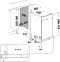 Bauknecht BSUO 3O23 PF X Unterbau-Geschirrspüler silber EEK:E