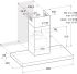 Bauknecht DBHBS 94 LM X Wandhaube Edelstahloptik 90cm EEK:C