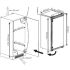 Beko BSSA210K4SN Einbau-Kühlschrank Schlepptür 121,5cm EEK:E