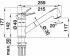 Blanco Wega-S-F II chrom HD Zugauslauf Fensterarmatur 526418