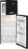 Bomann DTR 353.1 Doppeltür-Kühlschrank retro schwarz 147cm EEK:E