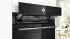 Bosch HSG7364B1 Einbau-Dampfbackofen schwarz EEK:A+