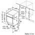 Bosch SPI2HKS41E Einbau-Geschirrspüler integrierbar Edelstahl EEK:E