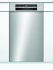 Bosch SPU4HKS53E Unterbau-Geschirrspüler Edelstahl EEK:E