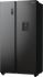 Gorenje NRR9185EABXLWD Side by Side Edelstahl schwarz EEK:E