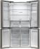 Haier HTF-520WP7 Side by Side FrenchDoor silber EEK:F