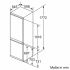 Neff KI8865DE0 Einbau-Kühlgefrierkombination EEK:E