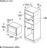 Neff NL4WR21N1 Einbau-Mikrowelle Edlestahl 38cm Linksanschlag