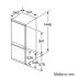 Siemens KI67VVFF0 Einbau-Kühlgefrierkombination Flachscharnier EEK:F