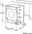Siemens WI14W443 Einbau-Waschmaschine 8kg EEK:C