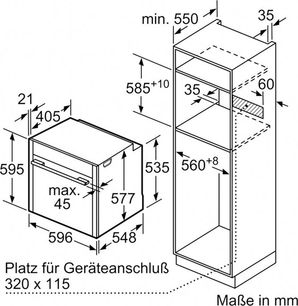 Neff B24FS33N0 Dampfbackofen Edelstahl EEK:A+