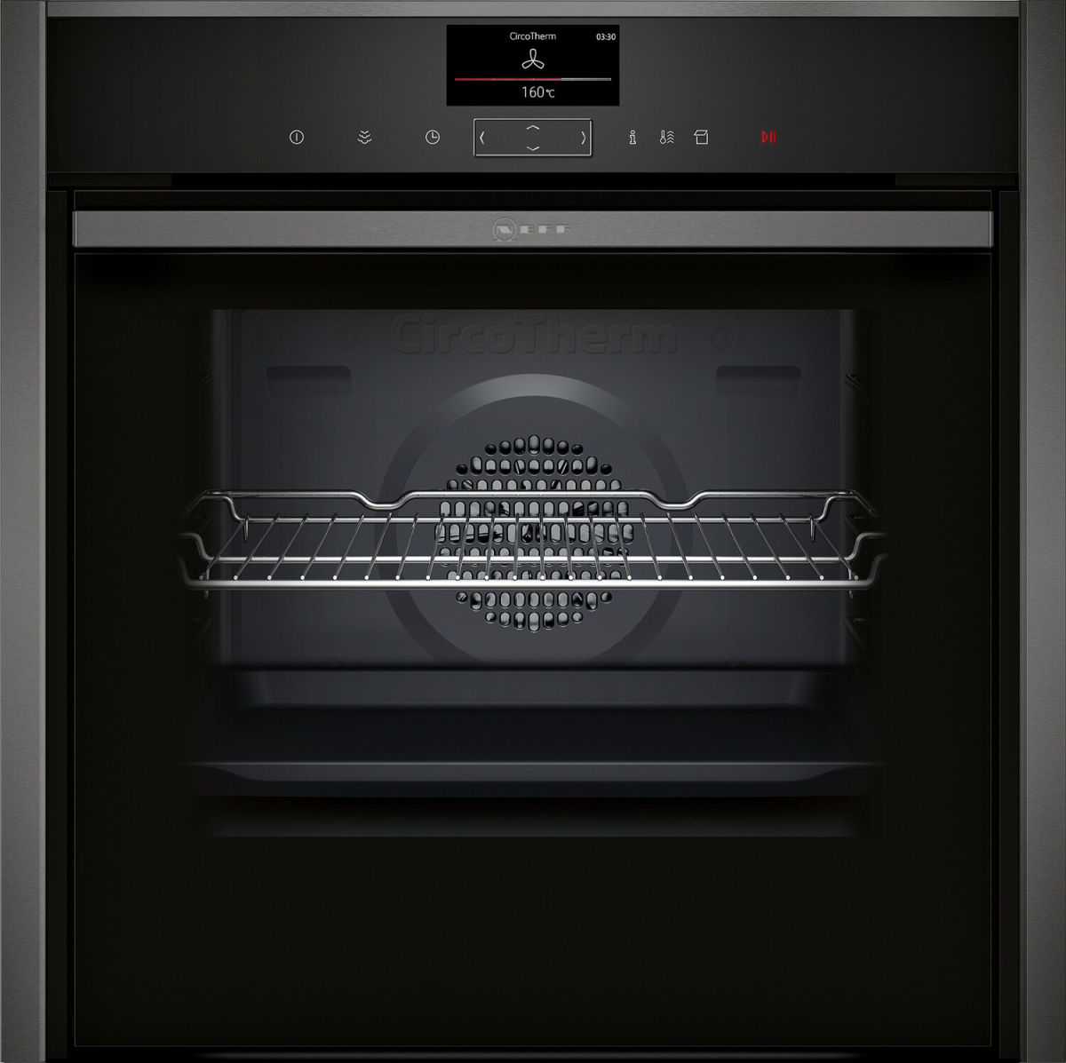 Neff B47FS26G0 Dampfbackofen graphite-grey EEK:A+