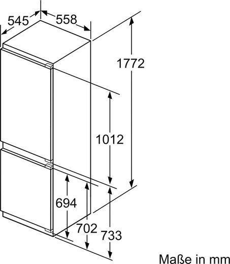 Neff KI7863FF0 Einbau-Kühl-Gefrierkombination EEK:F