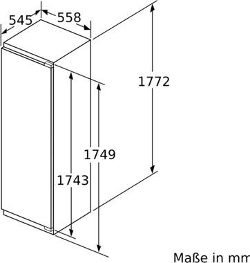 Neff KI8813FE0 Einbau-Kühlschrank EEK:E