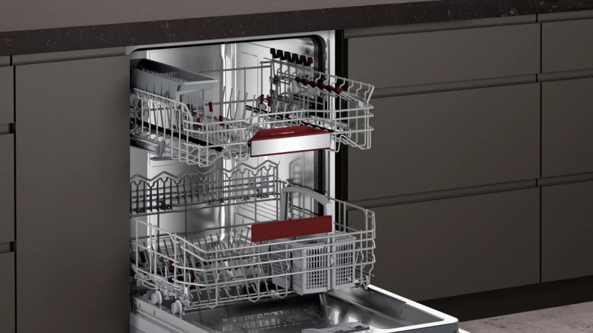 Neff S127EAS39E Unterbau-Geschirrspüler Edelstahl EEK:C