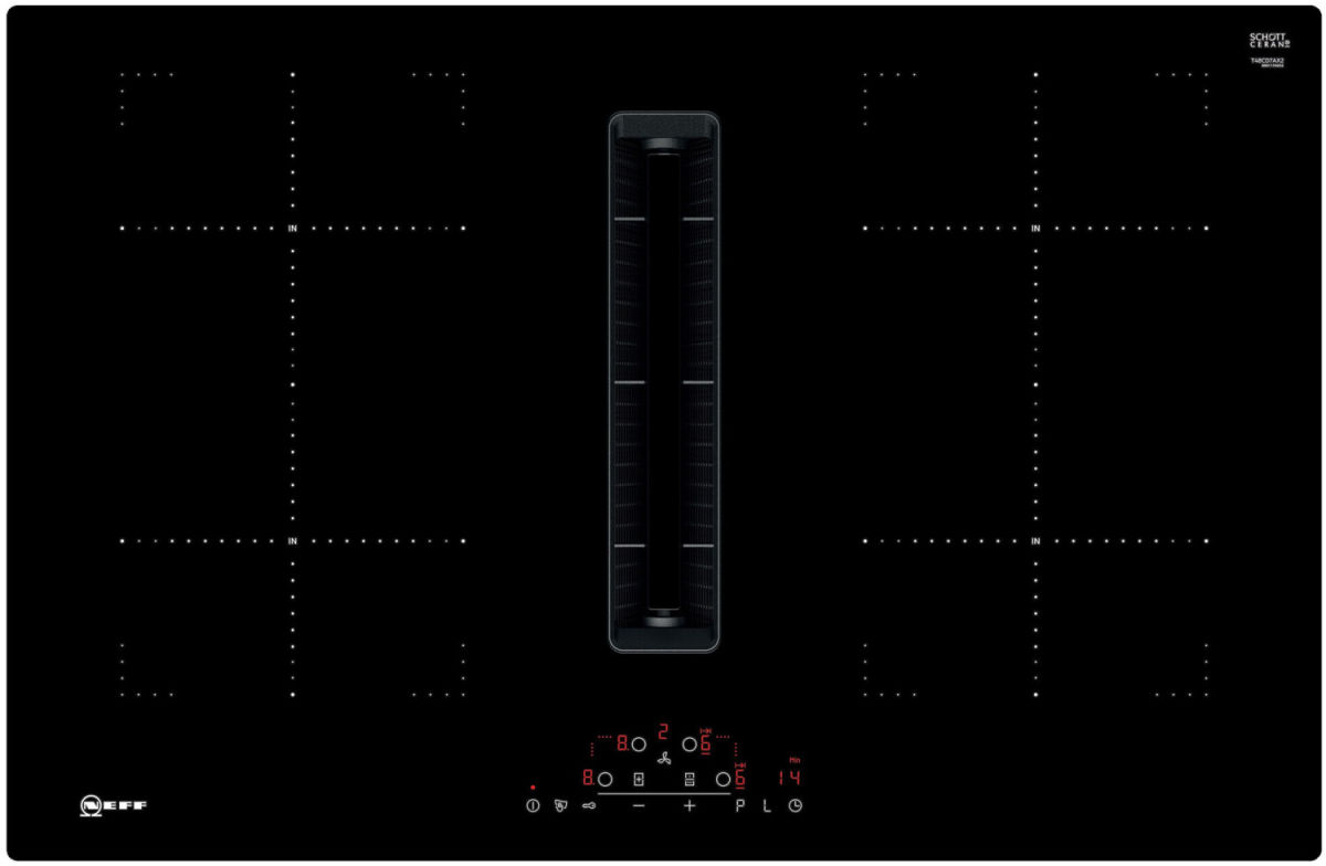 Neff T48CD7AX2 Induktion Muldenlüfter rahmenlos 80cm EEKB