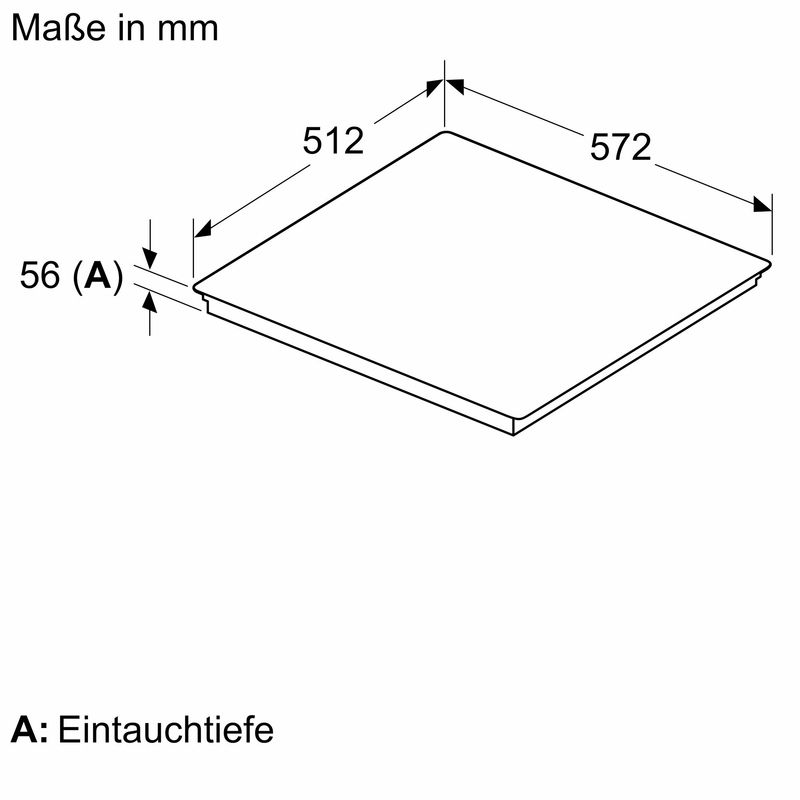 Neff T56PTF1L0 Induktionskochfeld flächenbündig 60cm autark