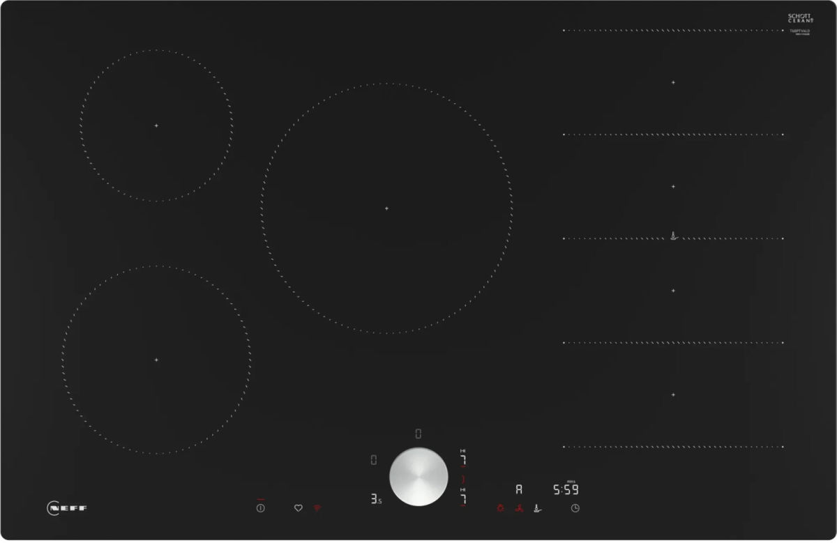 Neff T68PTV4L0 Induktionskochfeld flächenbündig 80cm autark