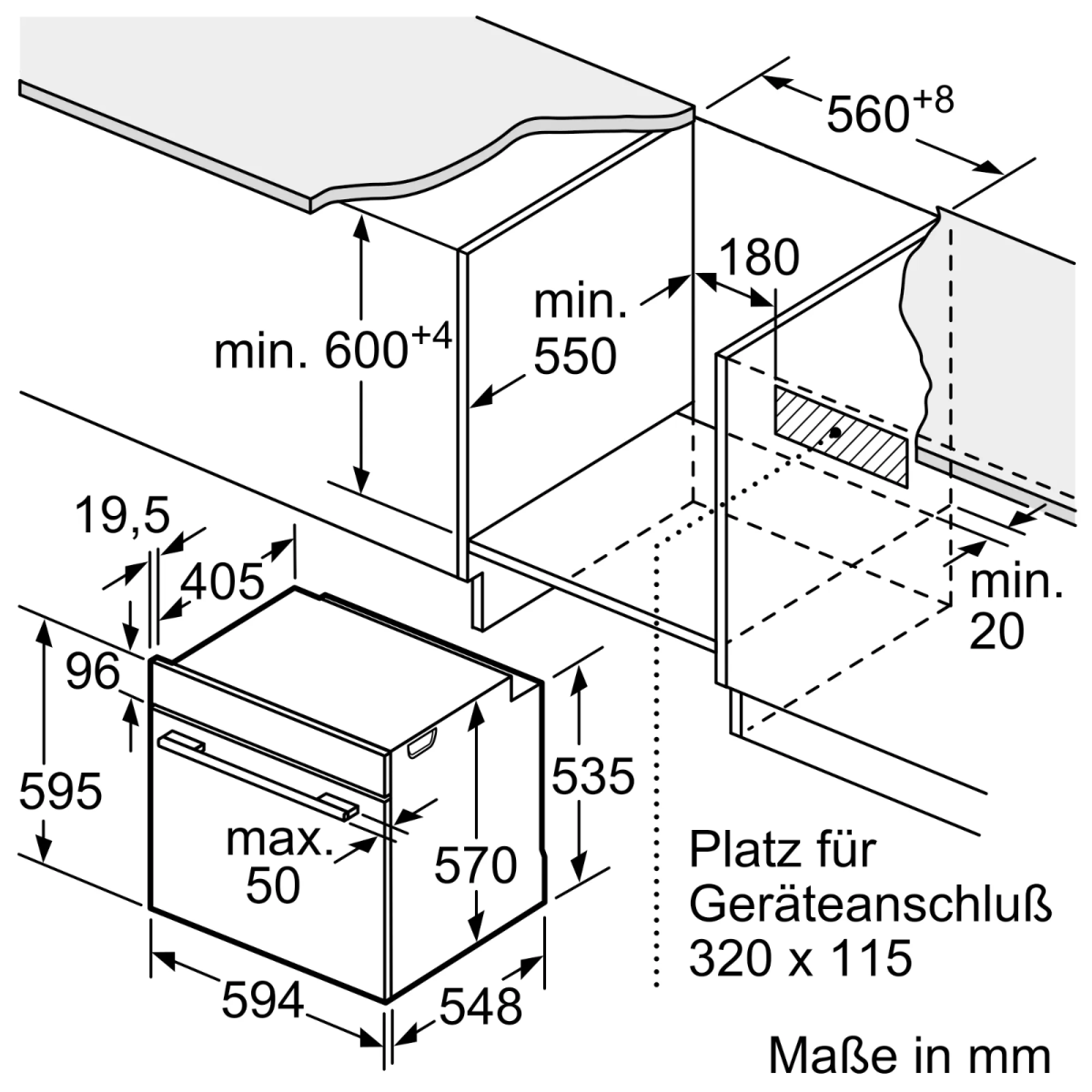 Edelstahl XE4I 60cm EEK:A Neff Einbauherdset CircoTherm Induktion