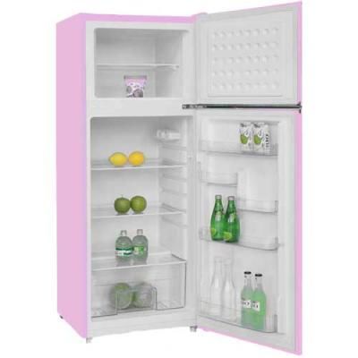 PKM GK210SP Kühl-Gefrierkombi TopFreezer pink EEK:E