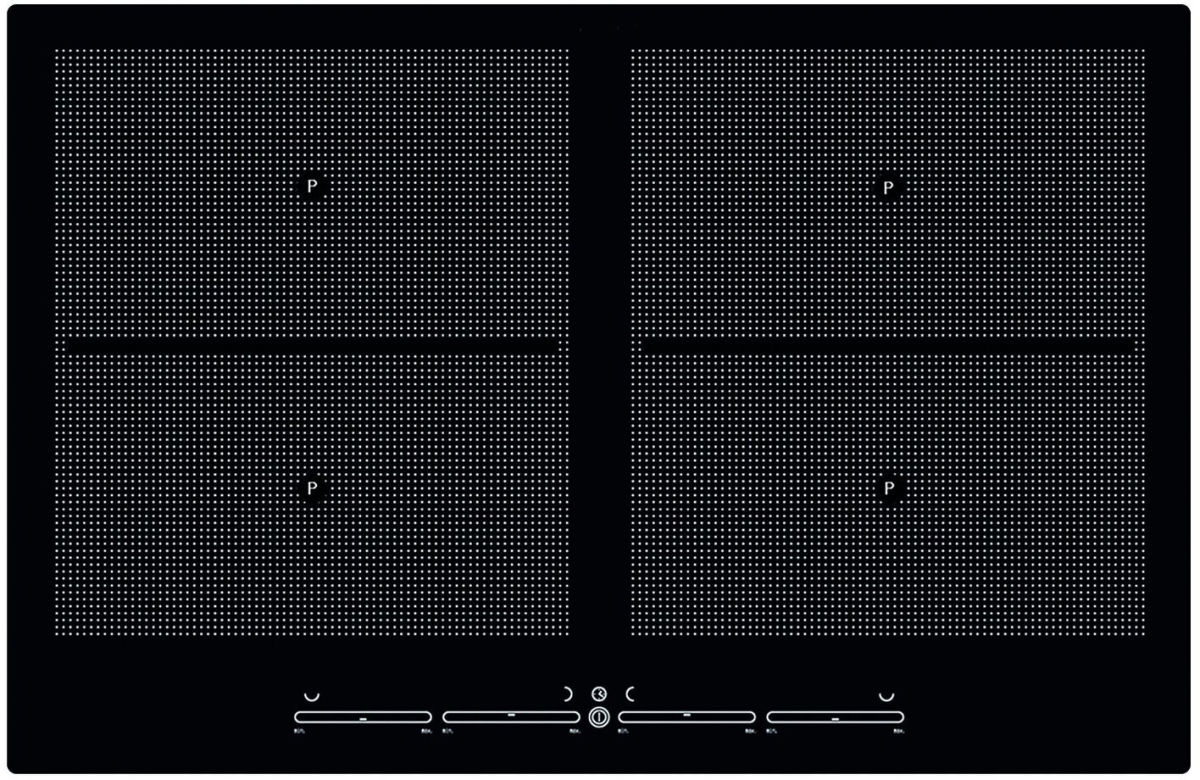 Pyramis Kochfeld 80 Induktion rahmenlos 80cm autark 065031501