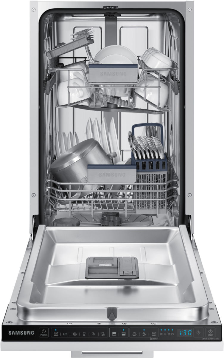 Samsung DW50R4060BB Einbau-Geschirrspüler vollintegrierbar EEK:E