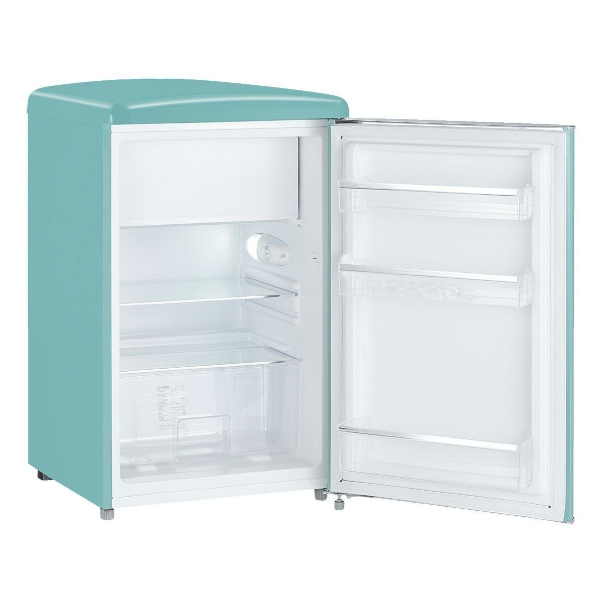 Severin RKS 8834 Retro Kühlschrank türkis EEK:D