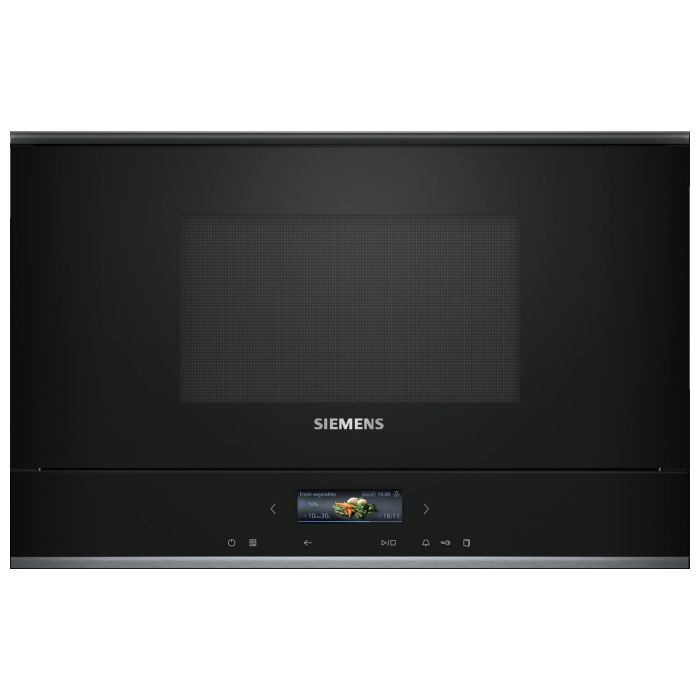 Siemens BE732R1B1 Einbau-Mikrowelle schwarz Grill