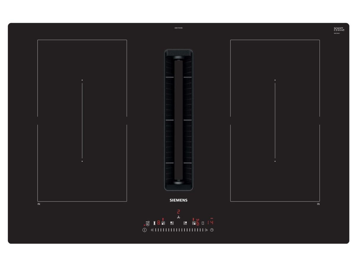 Siemens ED811FQ15E Induktion Muldenlüfter rahmenlos aufliegend 80cm EEK:B