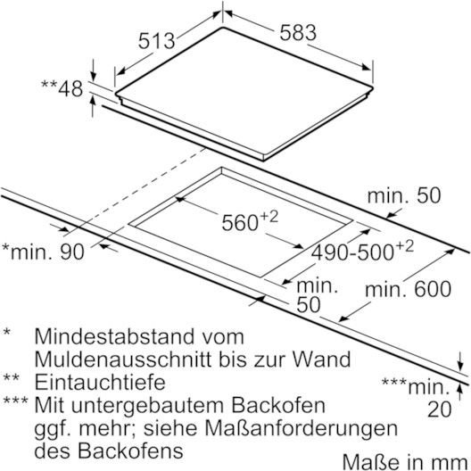 Siemens Siemens EQ112EA01Z Backofen-Set Glaskeramik Edelstahl 60cm EEK:A