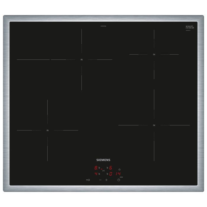 Siemens EQ522IB00 Herdset Induktion Edelstahl 60cm EEK:A