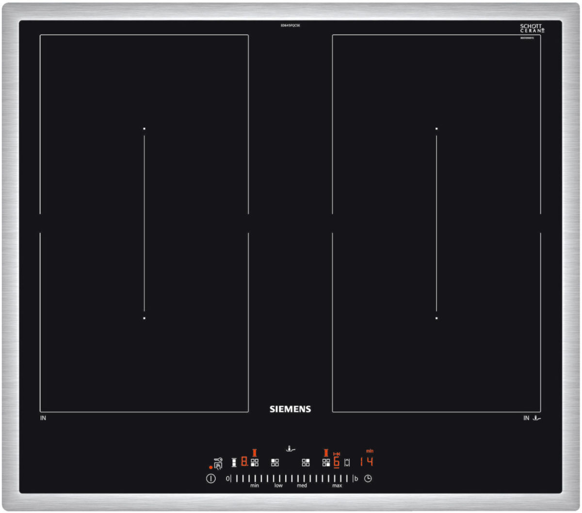 Siemens EQ872DV01R Backofenset Induktion Edelstahl EEK:A+