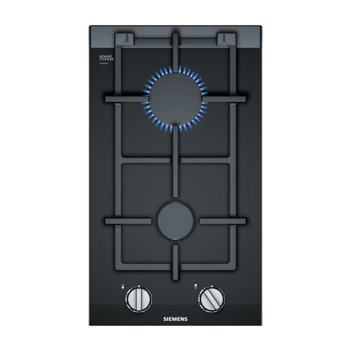 Siemens ER3A6BB70D Domino-Gaskochfeld Glas schwarz autark 30cm